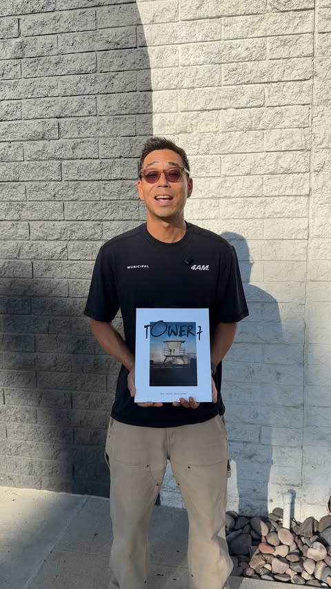 Tonight! Join us at our Oceanside location for the release of @mikeyoshida’s book “Tower 7” along with a photo show from 7-10pm. Free drinks provided by @pizzaportbrewingco & @drinkweird See you all tonight!