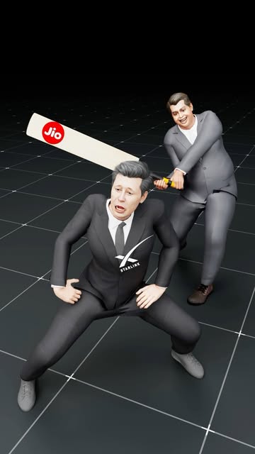 Ambani vs Elon Musk (3D) by Professor of How