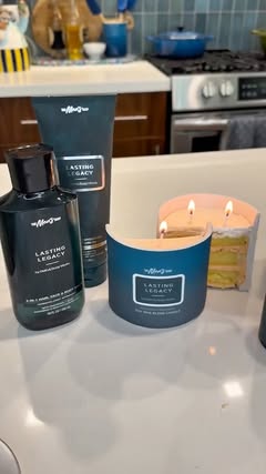 #AD Making a candle cake inspired by the @bathandbodyworks Lasting Legacy collection 🎂​