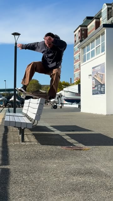 @jakebraun_ ripping around some Northeast crust with @ojwheels 🔨 #JakeBraun #BirdhouseSkateboards