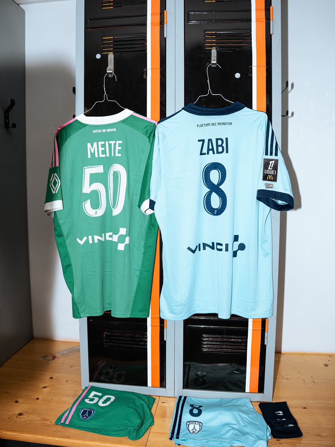 BLUE MOOD 🩵 Nous évoluerons avec le maillot away ce samedi. 💎 We play with our away kit for the game today ! 🌠