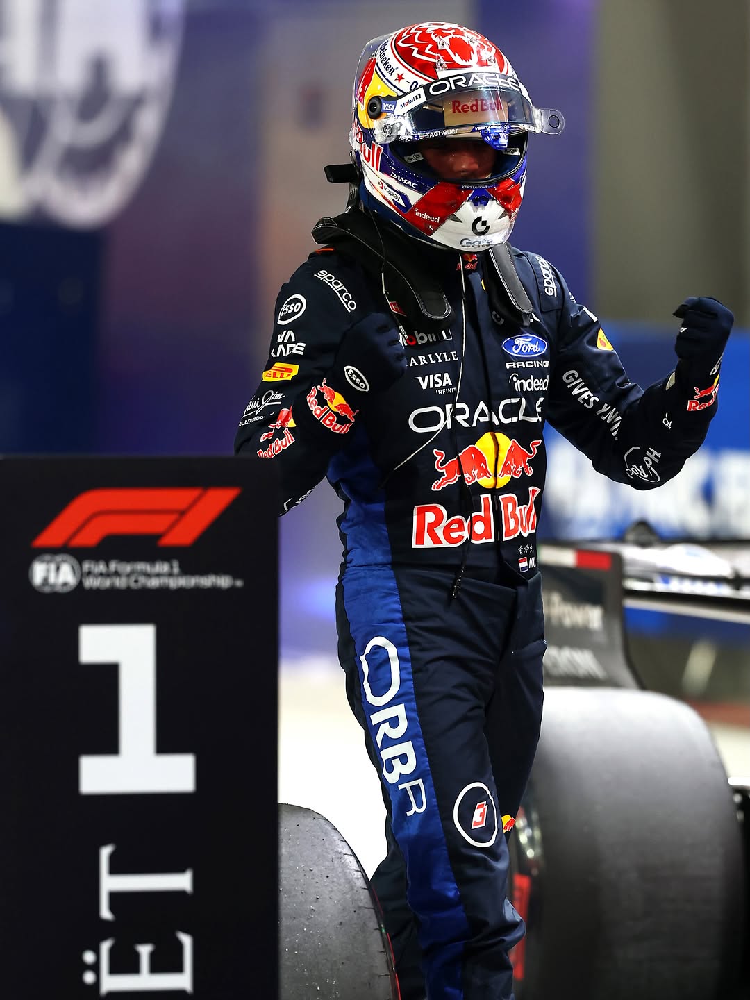 🙌 A lovely day in Singapore!! Some good points and really happy to take my 50th pole here. Full push tomorrow 💪