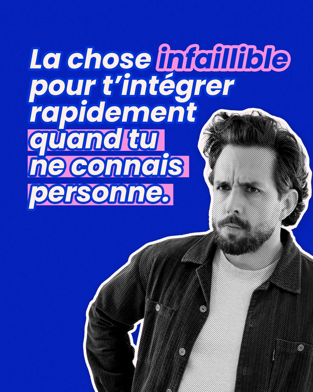 La chose infaillible pour t’intégrer rapidement quand tu ne connais personne 🤝 ✨ Retiens ça Quand tu veux te faire de nouveaux amis ou t’intégrer dans un endroit où tu ne connais personne, ne cherche pas à impression…