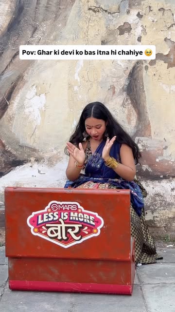 ghar ki devi ko iss Navratri sirf ye chahiye! 🥹 . . . Happy Navratri from MARS! 🤍