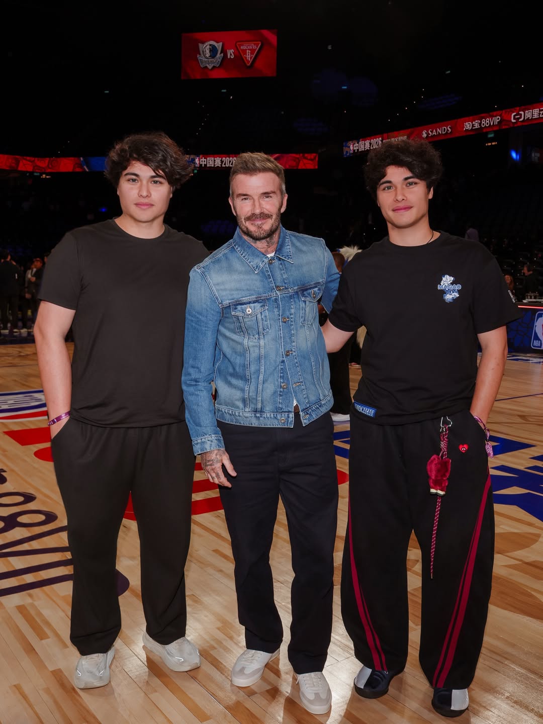 Legendary night in Macao with Kyrie and so many other legends 🏀🔥 The energy was unreal. Grateful to be part of it with friends we’ll never forget ❤️ @nba @kyrieirving @davidbeckham @thevenetianmacao