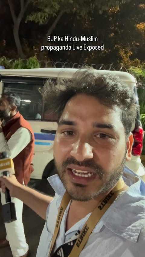 Chutia Wala Aadmi Muslim Bankar “Hindus” ke khilaf bol raha tha…