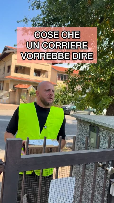 Amici corrieri vi sono vicino…