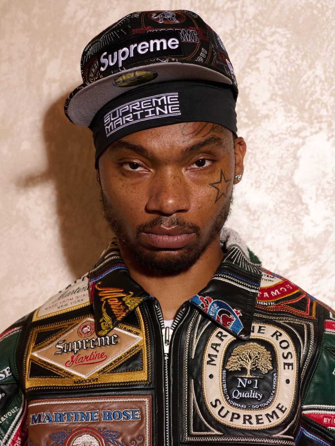 Supreme®/Martine Rose®. 10/15/2026 Supreme has worked with Martine Rose on a new collection for Fall 2026. The collection consists of a Patchwork Leather Jacket, Jeff Hamilton Shearling Coat, Track Jacket, Cordura® Ho…