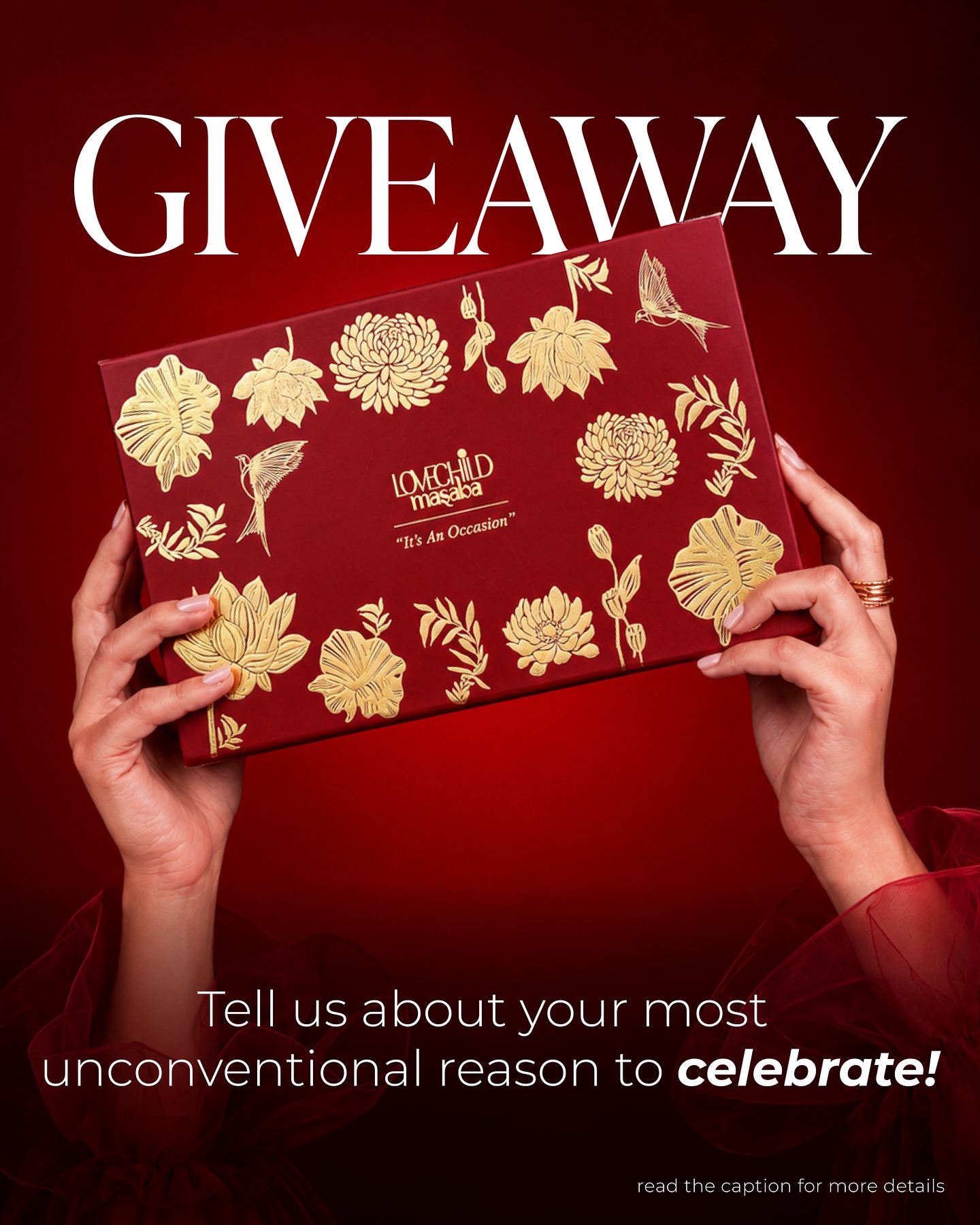 An occasion doesn’t always need a reason. Sometimes, the reason is the celebration. ❤️✨ This Karva Chauth, we’re celebrating your kind of occasions with a special LoveChild surprise! 🎁 Tell us, what’s your most uncon…