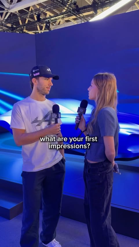 Who better than @pierregasly to give us his first impressions of the new A110 Sculpture? 👀 @alpinecars