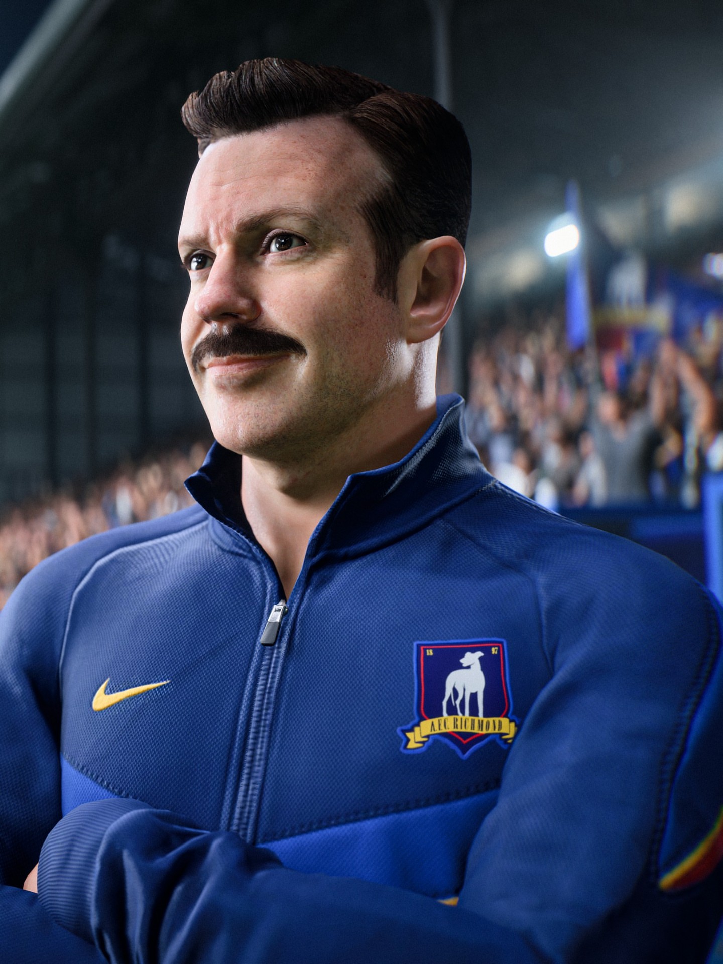 Believe it. Ted Lasso, Coach Beard and the Lady Greyhounds of AFC Richmond are bringing the belief, and the moves, to The World’s Game. Play your part in #FC27 today.