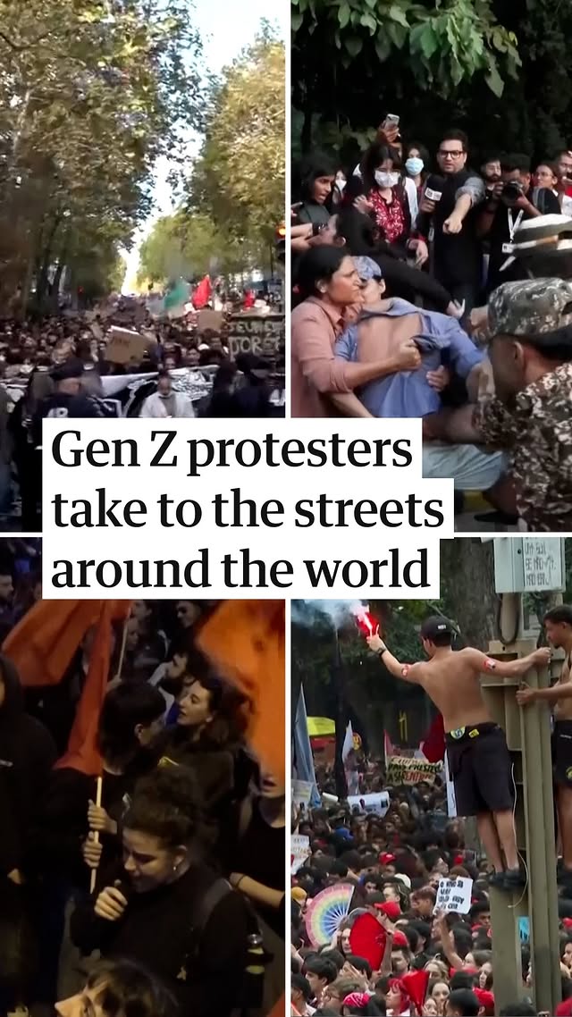 From France to Brazil, young people across the world have taken to the streets in recent days. In India, Delhi police shut down six metro stations as opposition parties marched to the supreme court in protest against …