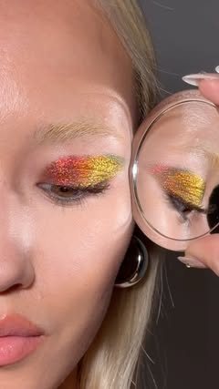 one formula. endless intensity. Chrome Melts delivers buildable duo chrome pigment that shifts with every angle. pack it on with your fingertips or intensify it with a brush + All Nighter Setting Spray. @dechenzin wea…