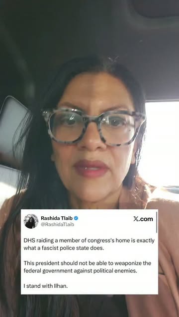 It won't work Trump. Ilhan won't be silenced. None of us will be silenced with your abuse of power.