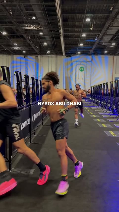 Hyrox Abu Dhabi Shaandaar experience with @monudagar07 #lifestyle #fitness #trending #hyrox #fitfam