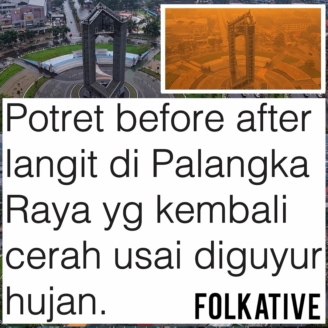 Palangka Raya, Central Kalimantan, is seeing clearer skies after weeks of being blanketed by thick haze caused by forest and land fires. Heavy rainfall on October 26 helped reduce the haze across parts of the city, im…