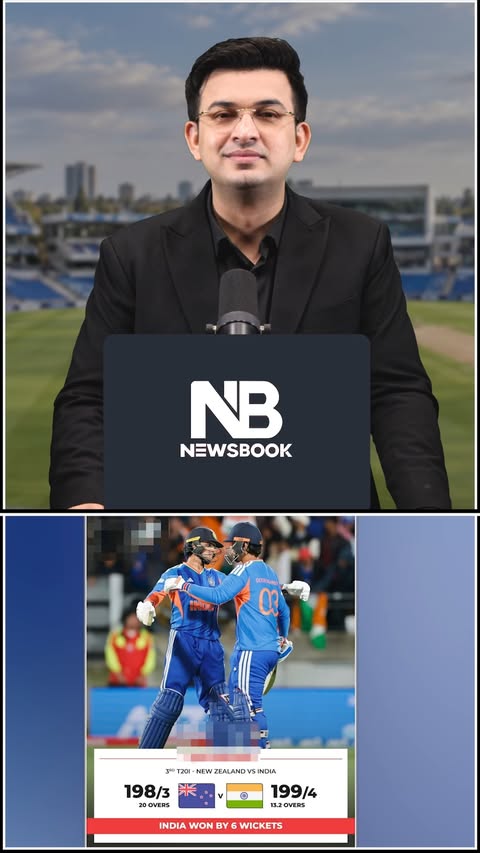 Ind vs NZ Absolute Cinema, Abhishek ton, Sooryavanshi blitz helps India seal series win #IndvsNZ #AbhishekSharma #VaibhavSooryavanshi #ArshdeepSingh #AxarPatel