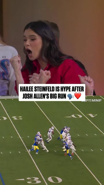 “go josh!!!” 🥹🥹 BUFvsLAR on ESPN Stream on @NFLPlus