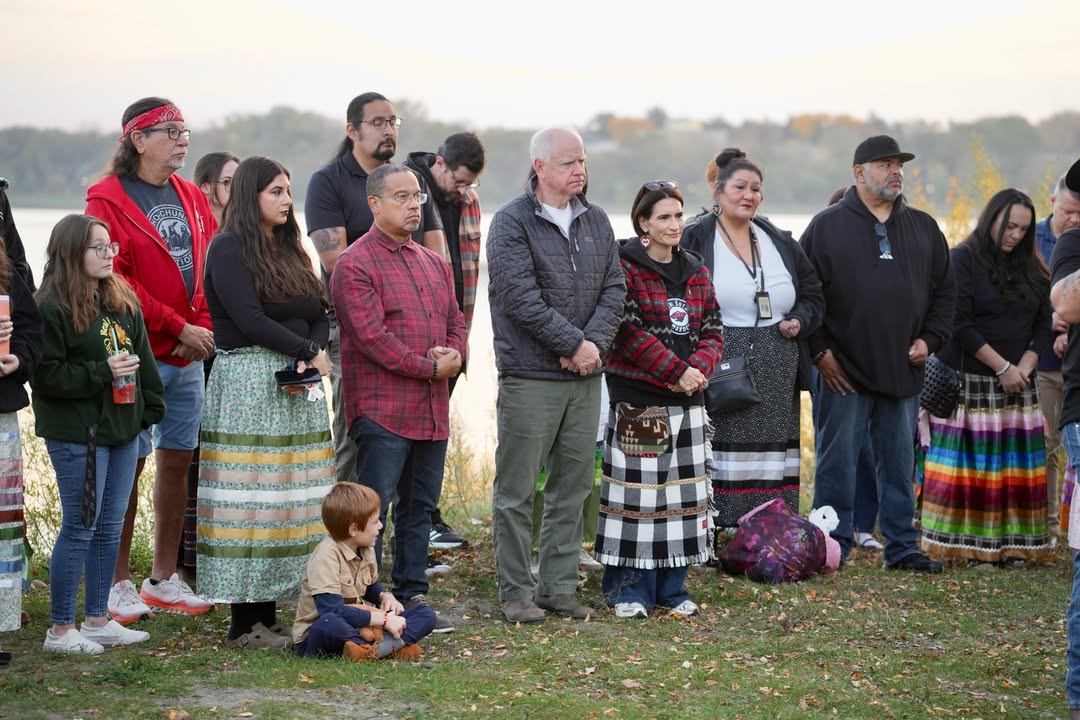 This morning we gathered on the shores of Bde Maka Ska to celebrate Indigenous Peoples Day - a time to honor the 11 sovereign Tribal Nations and urban Native communities that continue to enrich Minnesota’s cultural la…