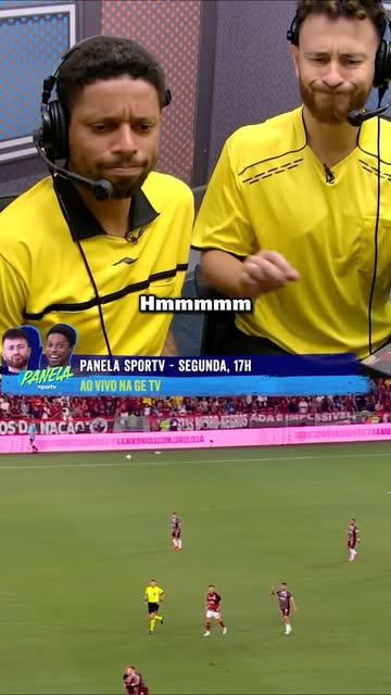 HORA DO VAR! 📺👀⁣ ⁣ Dessa vez, recriamos no Panela o diálogo do VAR sobre os lances mais polêmicos do Fla-Flu de ontem. Será que essa resenha é baseada em fatos reais? KKKKK 😂⁣ ⁣ #PanelaSportv #FlaFlu #Flamengo #Flu…