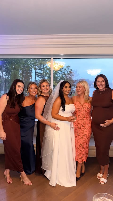 From high school and college to weddings and babies. We’ve been there for each other through it all. Congratulations Sydney & Ben. We are so happy for you! 🤍