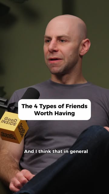 I'll be honest, I used to hear "you need more friends" and think... when, exactly? I don't have three hours on a Saturday morning for brunch anymore. Then I talked with my friend @AdamGrant about his new book, Vibe, a…