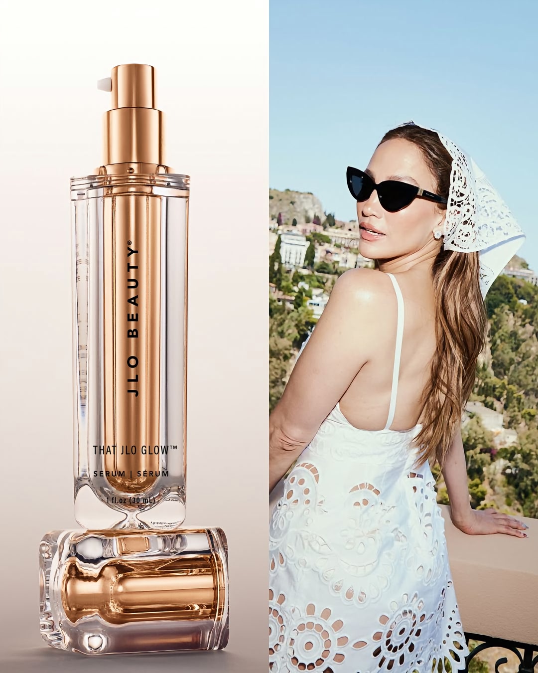 Our founder, @jlo, has been known for her radiant complexion for decades. Did you know It took 21 iterations to get the formula of THAT JLO GLOW® Brightening Serum, just right. ✨ ✨​ Have you tried our bestseller? We w…