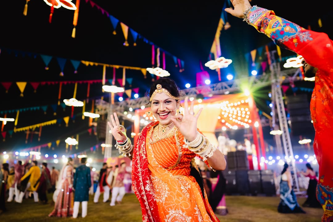 Kuch toh baat hai PU ki Navratri me!💖 Everyone finds their place in the circle, learns a step or two from a friend, matches the rhythm, and becomes part of something bigger. That’s the beauty of PU Ki Navratri. Thous…