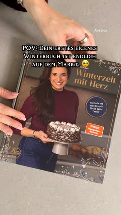 Anzeige | Oh mein Gott, ich kann es selbst noch gar nicht glauben, mein erstes Winterbuch ist da! 🥹❤️ „Sallys Winterzeit mit Herz“ ist voller toller Lieblingsrezepte für die gemütlichste Zeit des Jahres! Wärmende Sup…