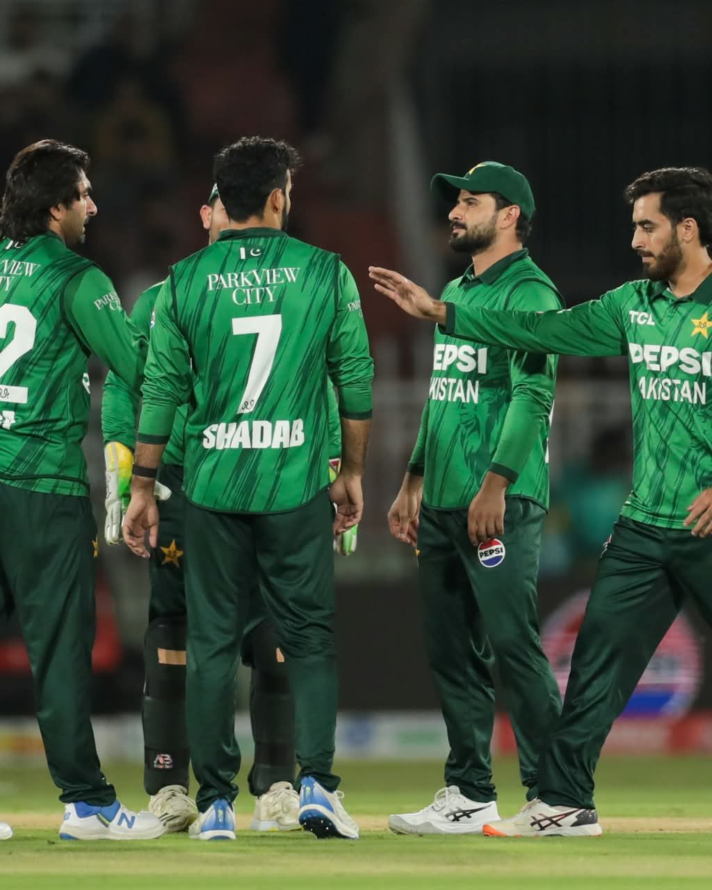 SERIES WIN! 🇵🇰 Great game from everybody and the captain. Onto the next challenge, together 🤝🏻💚