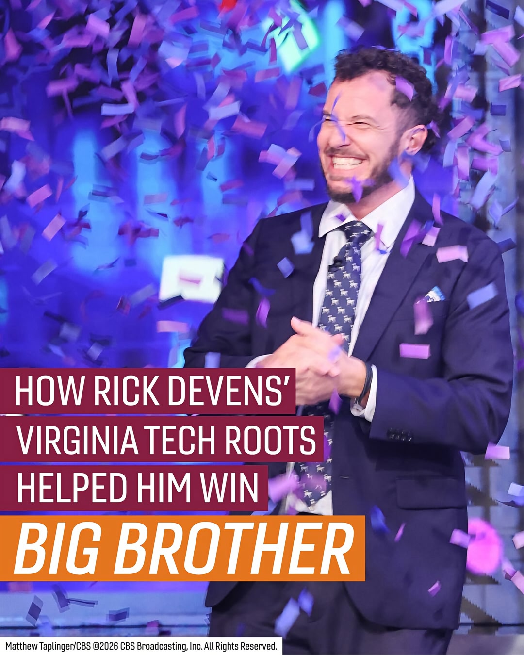 @rick_devens has been a winner since ‘06 😎🦃 📸 Photos courtesy of CBS Entertainment.
