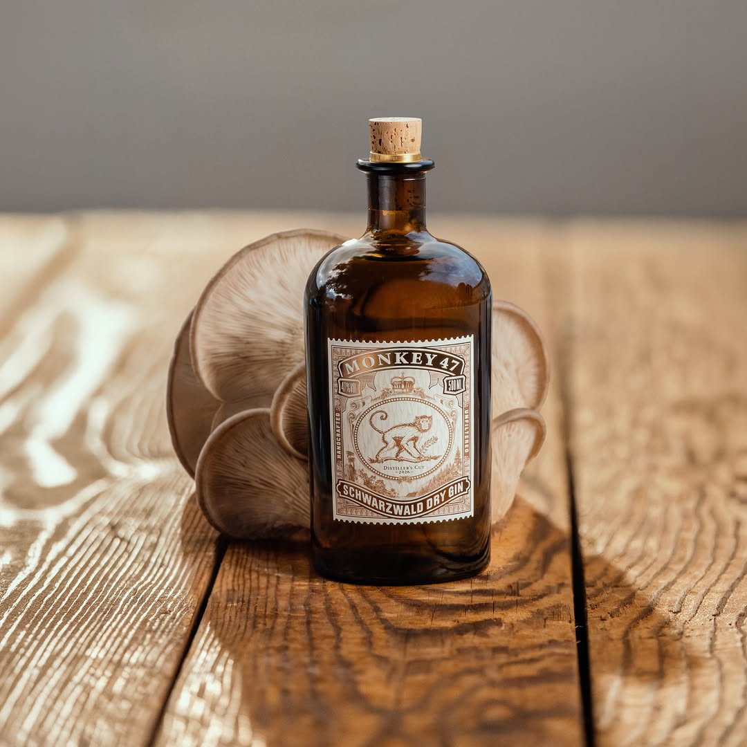 Hocus Fungus! 🐒 Once a year, the team at @monkey47 leaves Germany’s Black Forest in search of a species rara to transform its signature Dry Gin into a limited-edition Distiller’s Cut. For this year’s release, MONKEY …