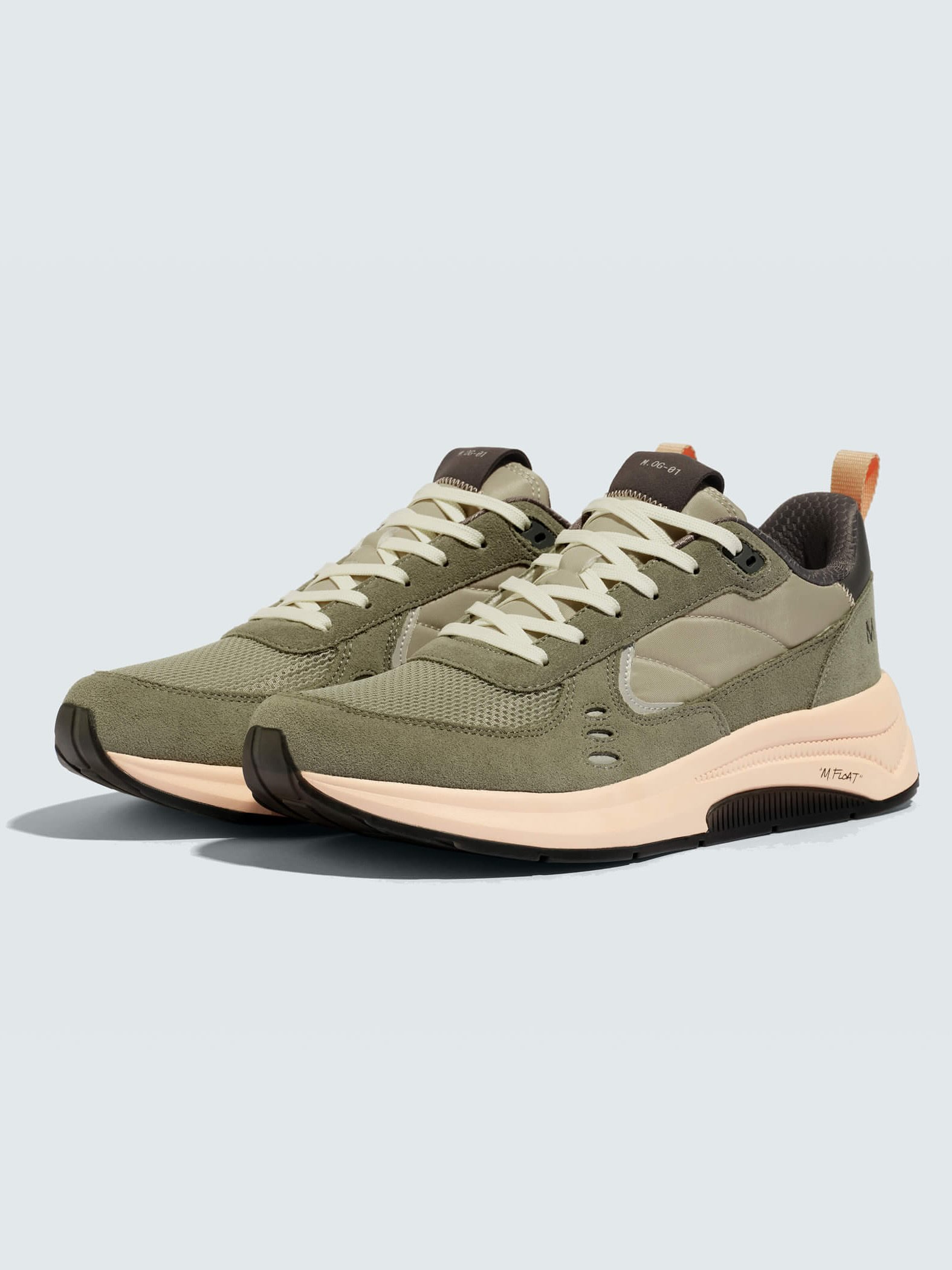 A shade that sets itself apart. The M.OG-01 shoe in Seagrass. Take your comfort and fits to the next level by hitting the link in bio.