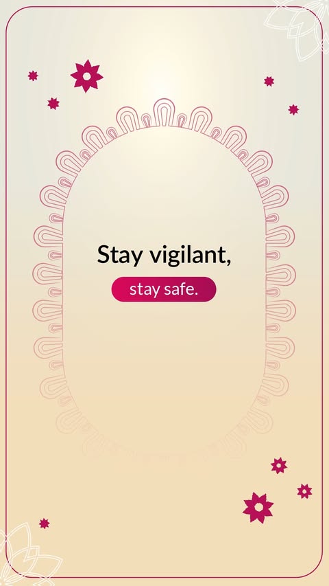 This Navratri, let vigilance be part of the celebration. Beware of scams prevalent during Navratri and report any suspicious activity at sancharsaathi.gov.in. Stay vigilant, stay safe. #AxisBank #SafeBanking