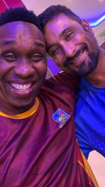 Only the @chennaiipl will know about this song lol 😂 @a.t.rayudu it’s always great to see you my friend 😅😅😂😂 #SirChampion