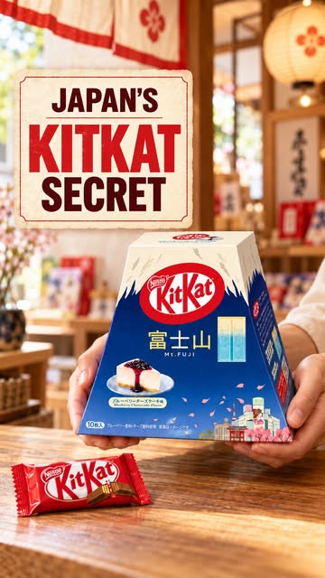 Japan’s Crazy KitKat! 😮
