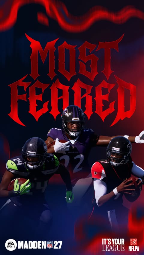 They earned their terrifying reputation on the field, now you control how they terrorize your league. Add certified monsters to your roster and bury your opponent by halftime. Most Feared drops tomorrow. Link in bio t…