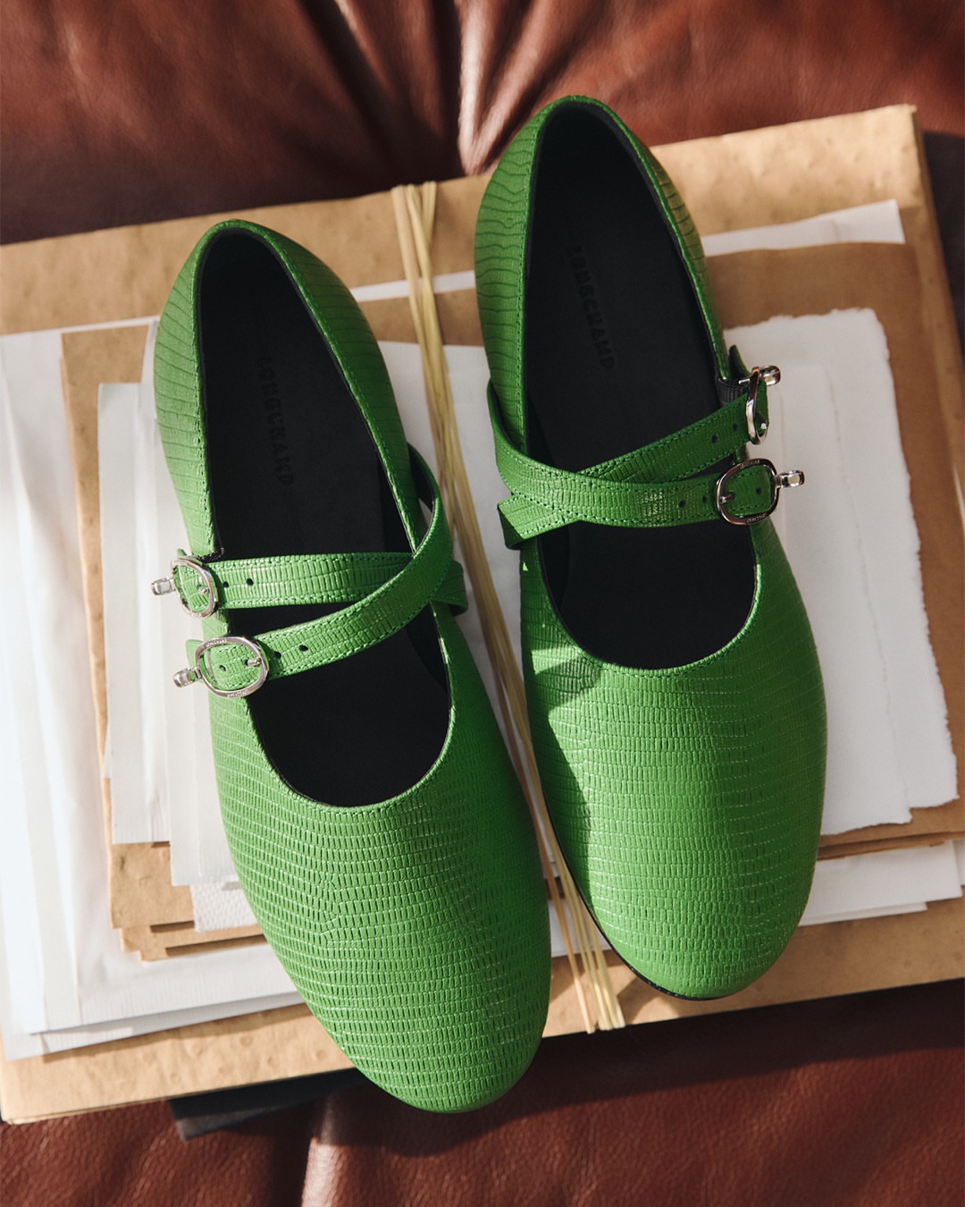 COLOR STORY 1: HOW DO YOU TAKE YOUR MATCHA?​ ​ One Matcha? Make it two. ​ A fresh take on a signature House green turns the Winter ’26 shoes into the season’s color statement.​ ​ Consider your order served.​ Collectio…