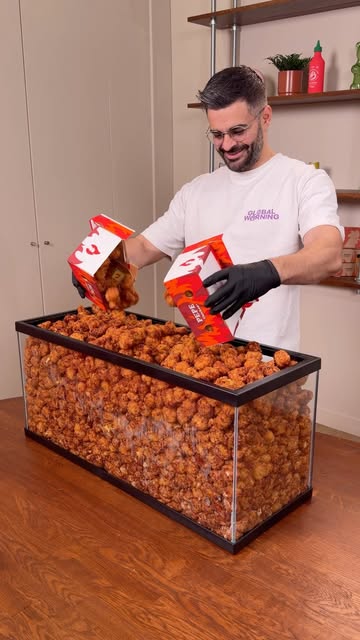 J’ai rempli un Aquarium de Mac’n Cheese Balls @pepechickenbyfgc ! 🧀 Je dois faire quoi la prochaine fois ?