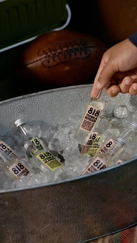 Our kind of starting line up🍋‍🟩 RECIPE: - 1 818 Tequila Blanco Mini - 4 OZ Mexican Lager - 0.75 OZ Cointreau - 1 OZ Lime Juice PREP: 1. Add tequila, orange liqueur, and lime juice to a mini cocktail shaker. Shake we…