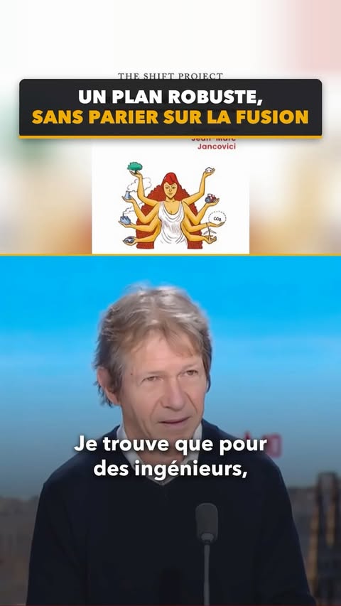 « Pour des ingénieurs, vous n'avez pas beaucoup foi en la science. » C'est l'exact inverse. Dans « Réussir à l'ère des crises », le plan robuste du Shift Project pour l'économie française, on ramasse tout ce que la te…