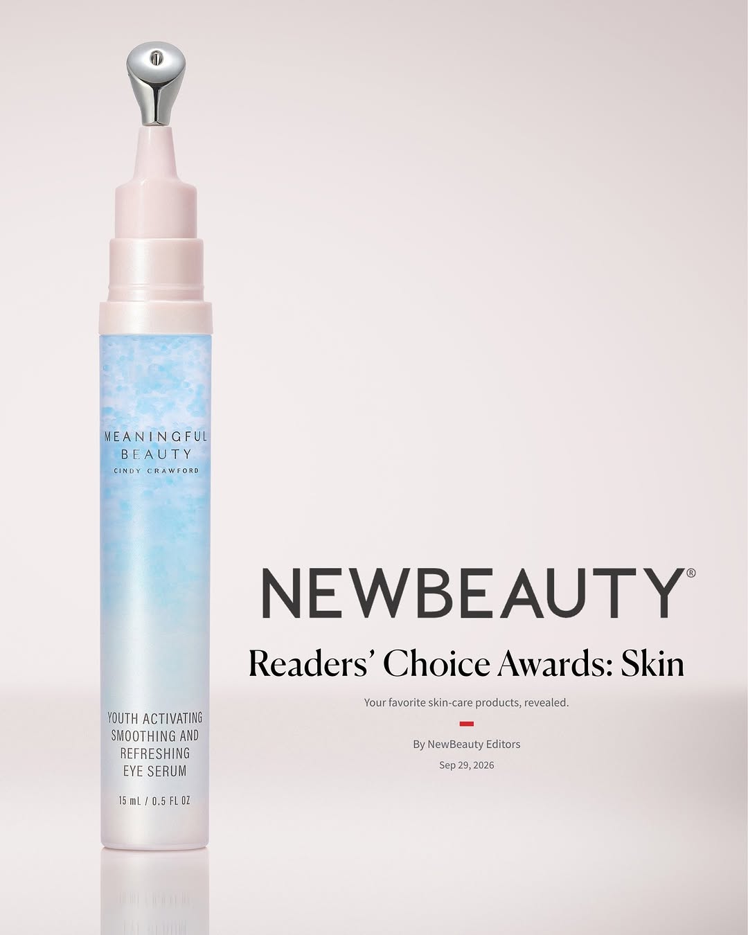 We just won big. Now you can, too. 🏆🏆 Join Meaningful Beauty today and get our award-winning Eye Serum plus a Hydrating & Soothing Facial Mist FREE. More details at the link in bio. (Newbies only!) Link in bio.