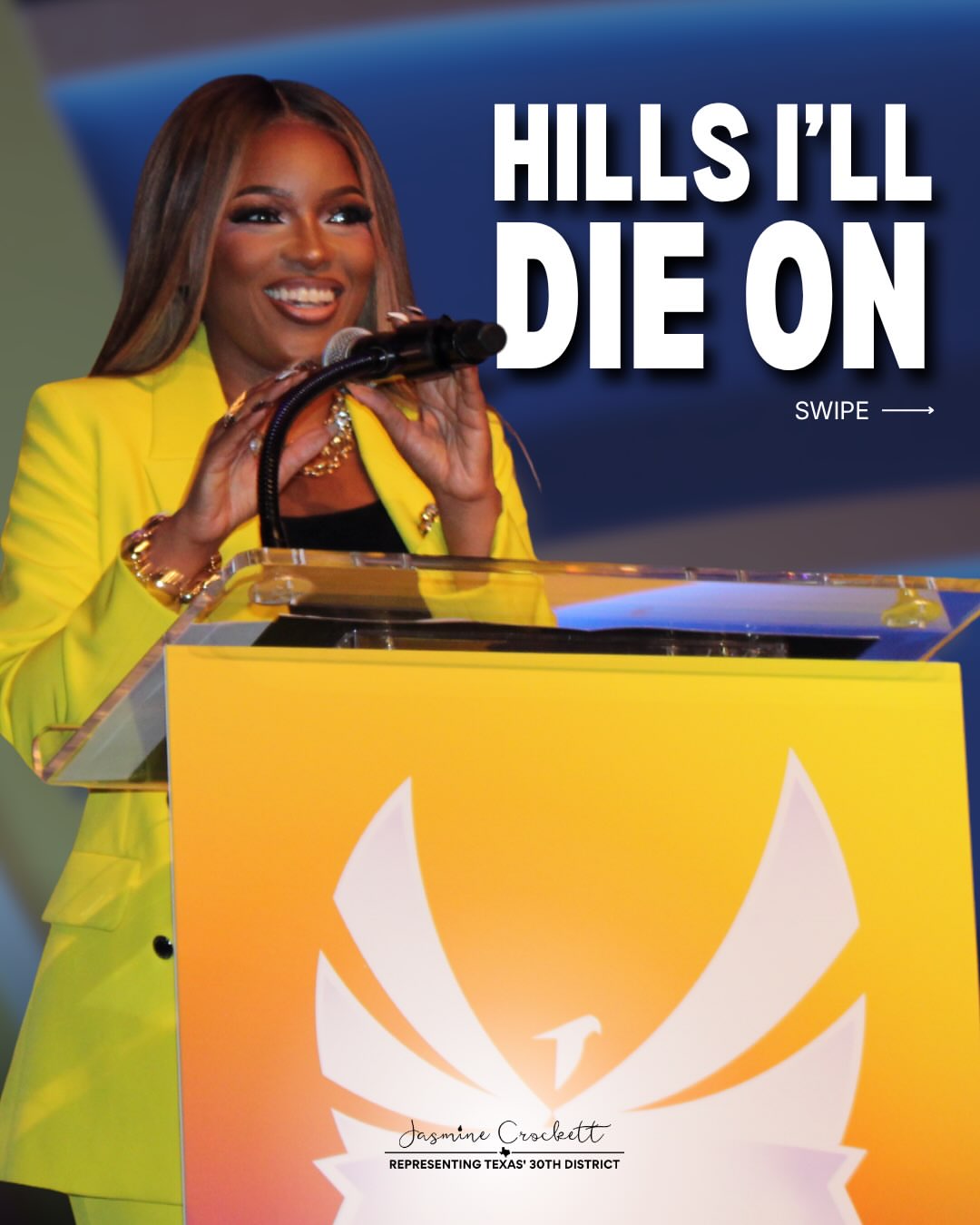 Hills I’ll die on as an attorney, former state representative, and Congresswoman 💅🏾🏛️✨