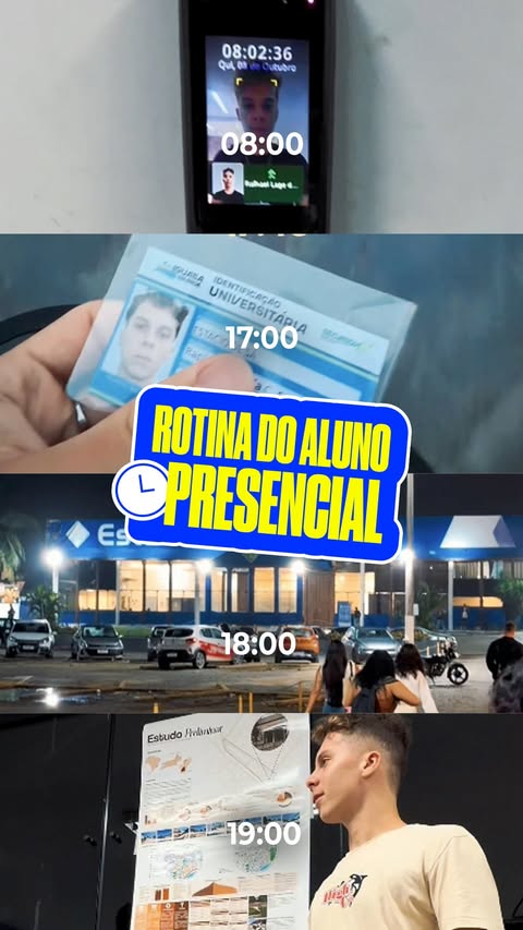 Trabalho, hobbies, planos, estudos e tantos sonhos para tirar do papel. E quem disse que você precisa escolher apenas um caminho? ✨ Com o presencial da Estácio, você vive multi-experiências e estuda com a infraestrutu…