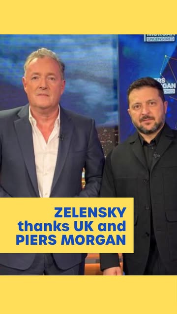 'President Trump, do the right thing... give this guy the support he needs to defeat the modern-day Hitler.' @piersmorgan gives his message to President Trump as Ukraine's President Zelensky thanks him and the UK for …