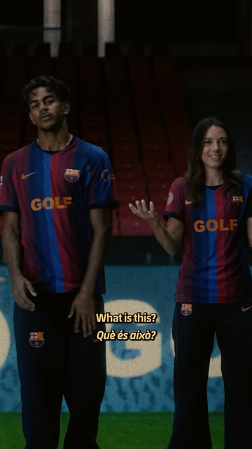 LA COPA DE GOLF FC Barcelona x @spotify x @feliciathegoat x @golfwang