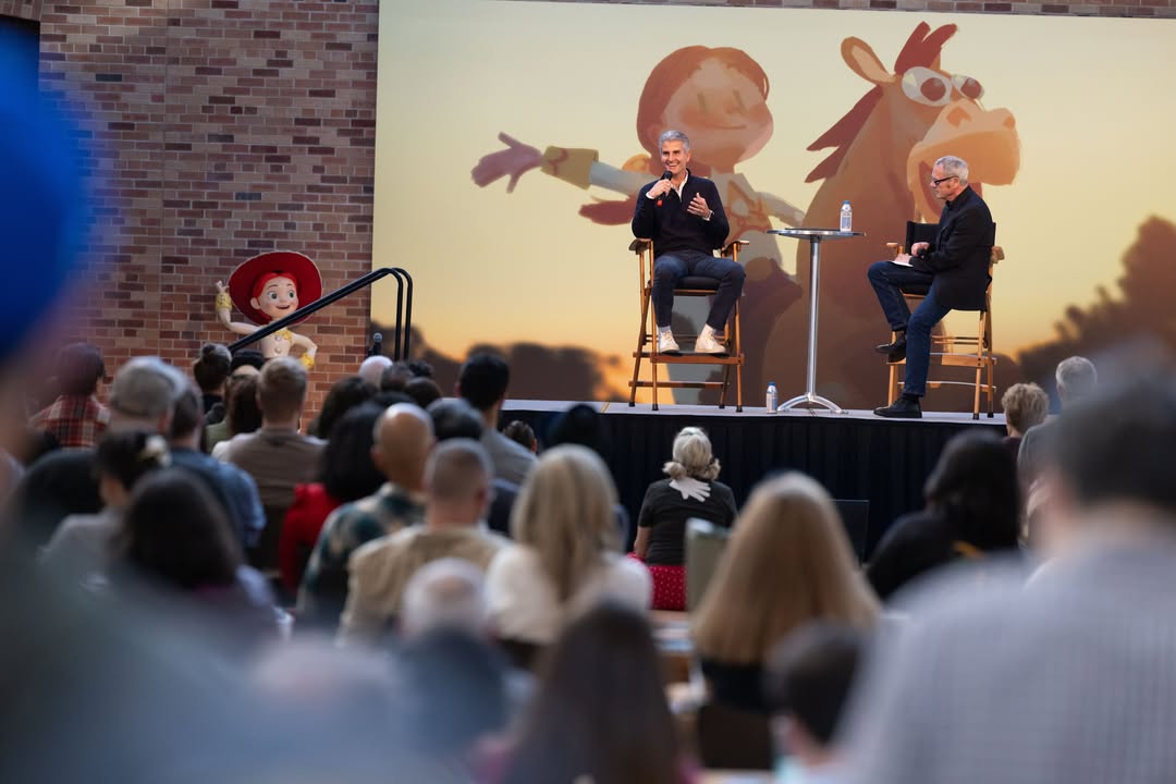 I’m always inspired by time spent at @pixar. From the stories taking shape to the technology helping bring them to life, there’s so much creativity and innovation happening across the campus. I’m grateful for the time…