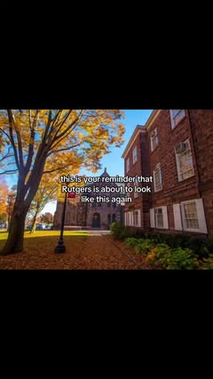 Nothing beats autumn at Rutgers🍂