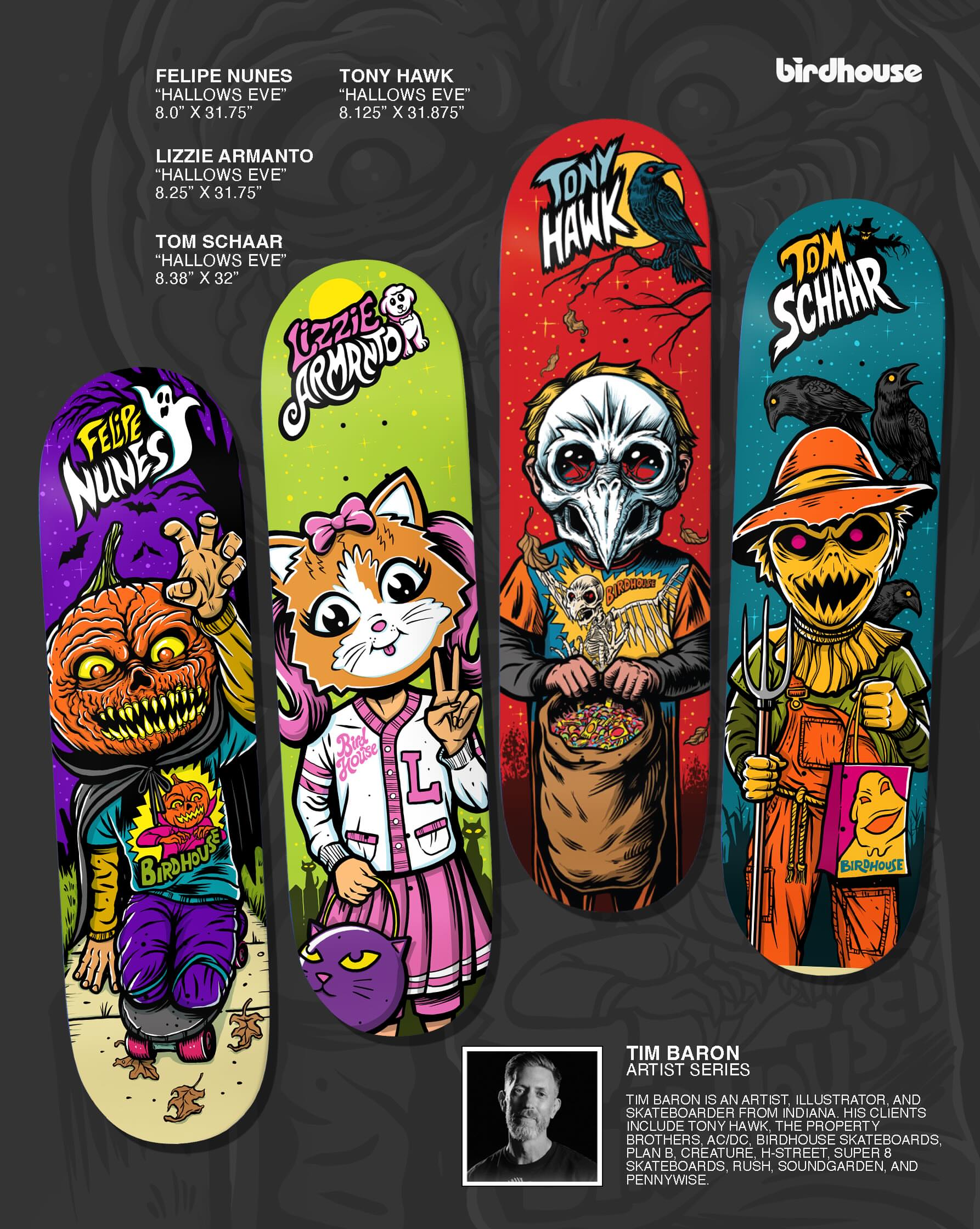 Our Holiday 2026 line is available now at skate shops around the world and at Birdhouseskateboards.com 🔗 Link in bio #BirdhouseSkateboards