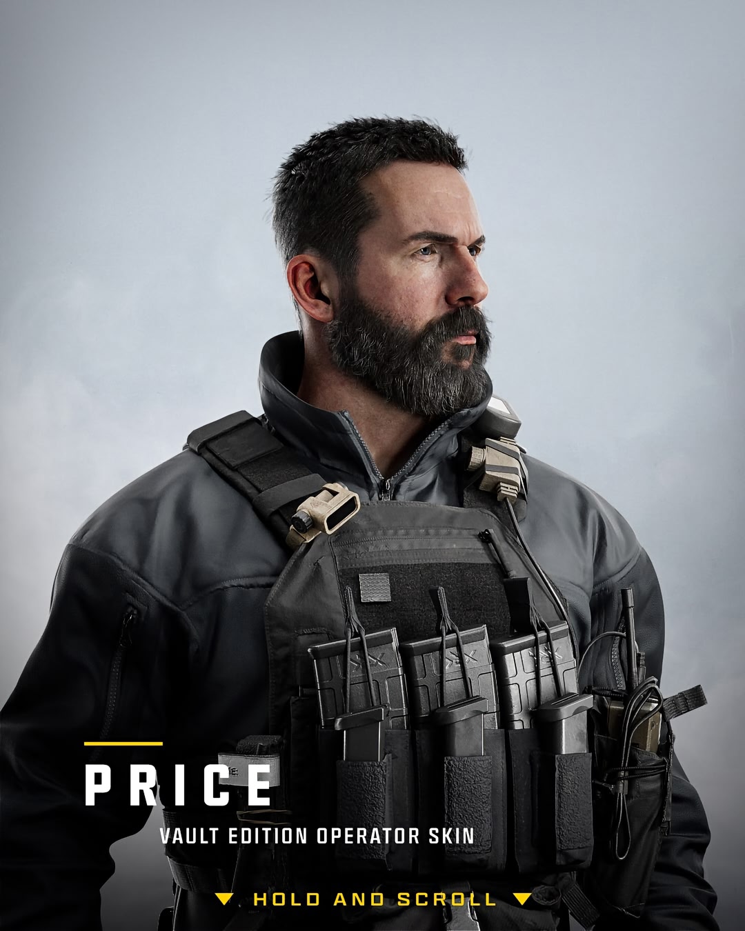 Hold and scroll Captain Price to explore every angle of his Hostile Alliance Operator Skin. Available in MW4 Vault Edition 💪 Pre-order now and be the first to play Campaign Early Access on October 16.